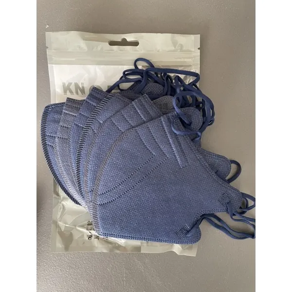 KN95 facemask 5D Navy Blue 10pcs Lazada PH