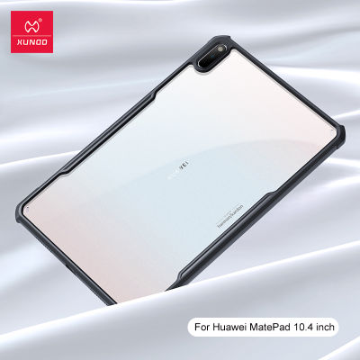 Xundd Tablet Case For Huawei MatePad 10.4 Inch Case Shockproof Tranparent Back Shell Soft Thin Bumper Airbags Cover With Holder