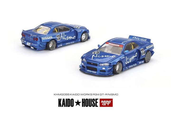 kaido-house-x-mini-gt-1-64นิสสันสกายไลน์จีทีอาร์-r34-datsun-kaido-510-wagon