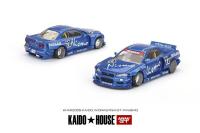 Kaido House X MINI GT 1:64 Nissan Skyline GTR R34 Datsun KAIDO 510 Wagon Kaido