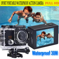 ล้องแอคชั่นสปอร์ตแบบกันน้ำแบบพกพา Sport portable waterproof action camera กล้อง กล้องติดหมวกกันน็อค กล้องหน้ารถ กล้องโกโปร กล้องติดหมวก กล้องรถแข่ง กล้องแอ็คชั่น กล้องบันทึกภาพ กล้องถ่ายภาพ กล้องติดหมวกกันน็อค กล้องติดหน้ารถ กล้องขนาดเล็ก Full HD