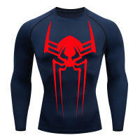 2099กีฬายอดนิยมแห้งเร็วผู้ชายบีบอัดเสื้อแขนยาวผิวที่สองยิมออกกำลังกายสั้นออกกำลังกายวิ่งเสื้อยืดผู้ชายสวมใส่