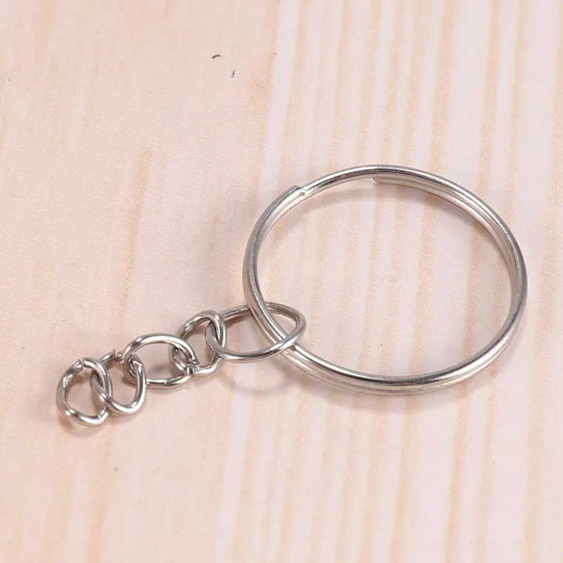 360 Pieces Keychain Rings for Crafts Including 90 Pieces Keychain Rings  with 90 Pieces Open Jump Rings Connectors 180 Pieces Small Screw Eye Pins
