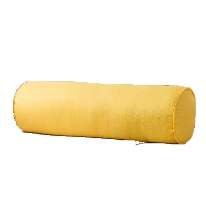 cotton-and-linen-neck-protection-cylindrical-pillow-yoga-pillow-beauty-bed-pillow-sofa-pillow-round-car-long-waist-support-removable-and-washable