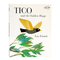 Tico and the golden wings original English picture book TICO and the golden wings caddick award-winning master Leo Lionni classic picture book childrens English Enlightenment parent-child interaction picture story book
