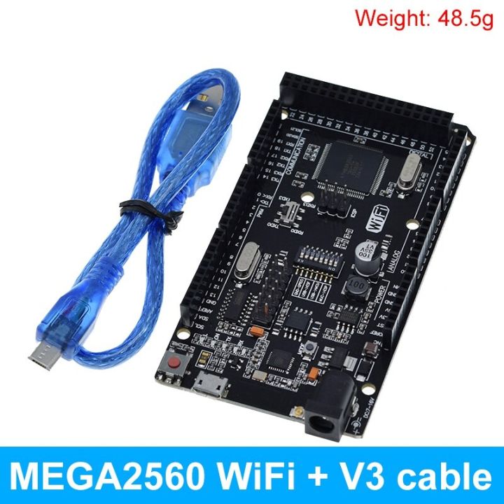 Mega2560 ATMEGA16U2 / Pro Mini 2560 MEGA Mega + WiFi R3 ATmega2560ชิป CH340G สำหรับ Arduino Mega R3บอร์ด WeMos ESP8266