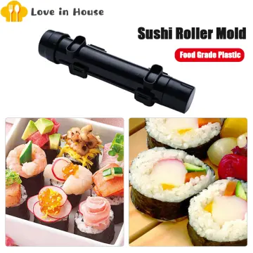 Sushi Roller Mold Food Grade Plastic Sushi Maker Rice Vegetable Meat Diy  Sushi Making Kit Machinekitchen Utensils