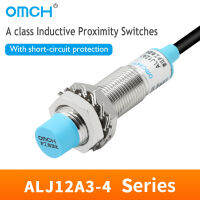 OMCH A Class Inductive Proximity Switch ALJ12A3-4-Z Serise พร้อมการป้องกันการลัดวงจร M12เข้าใกล้เซ็นเซอร์ NPN ไม่มี DC 3สาย