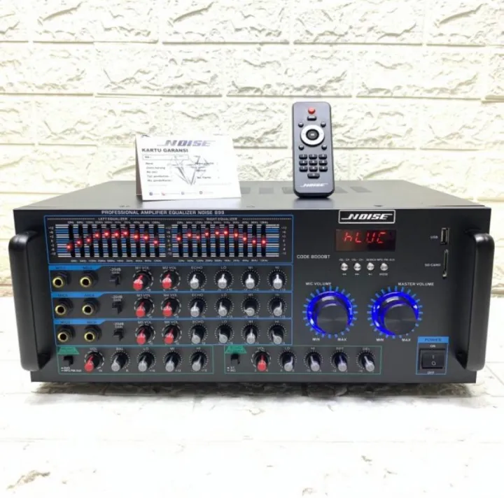 Amplifier Noise BT 8000 Original Bluetooth Lazada Indonesia