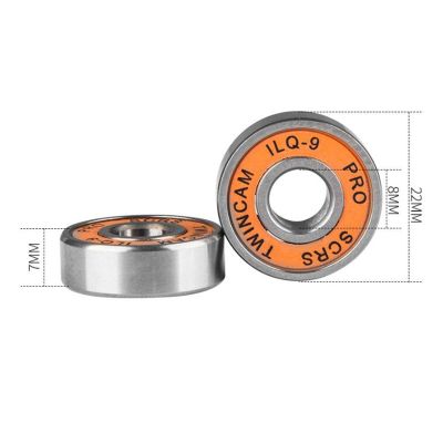 16PcsLot SKATING TWINCAM ILQ-9 608Zz Bearings for Skate Board Shoes