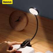 Baseus Đèn Bàn Kẹp LED Đèn Bàn Không Dây Điều Chỉnh Độ Sáng Vô Cấp Đèn Đọc