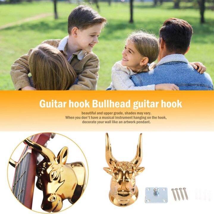 guitar-holder-wall-hanger-bull-art-guitar-ukulele-hook-guitar-hanger-wall-hook-holder-stand-for-bass-guitar-ukulele