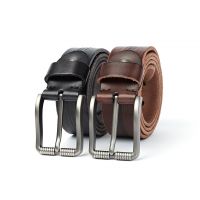 [COD] Mens belt manufacturers wholesale top layer cowhide casual leather pin buckle Europe and the States retro fashion jeans