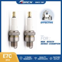 ZZOOI 2PCS Nut Type Candles Replace for MITSUBISHI 801033 PSA 7567.59 SUBARU 82054-9310 DENSO TR22 W22FS-U Normal Spark Plug TORCH E7C