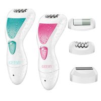 ZZOOI Original Geemy 4in1 Women Epilator Shaver Leg Body Hair Removal Wet&amp;Dry Lady Bikini Trimmer Facial Hair Remover Underarms