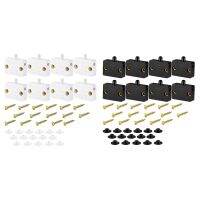 8 Pieces Cabinet Lamp Switch Automatic Door Switch Contact Switch for Wardrobe Applicable to 12V 24V 110V
