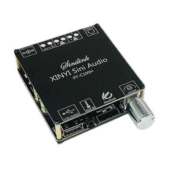 xy-c100h-bluetooth5-0-digital-amplifier-board-tpa3116d2-100w-100w-hifi-version-2-0-stereo-audio-module-dc5-26v