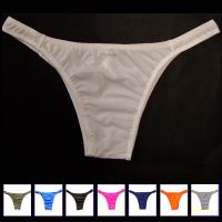 【YF】☢☸  NEW  Briefs Men Translucent Gay Small gay jockstrap nylon men 2019 hot size M /L