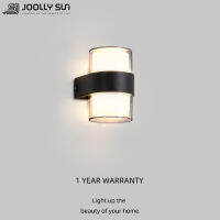 Joollysun Lighting Outdoor Wall Light for Home Yard Balcony Lamp Modern Wall Mounted LED Lamps Waterproof IP55 Aluminum 90-260V