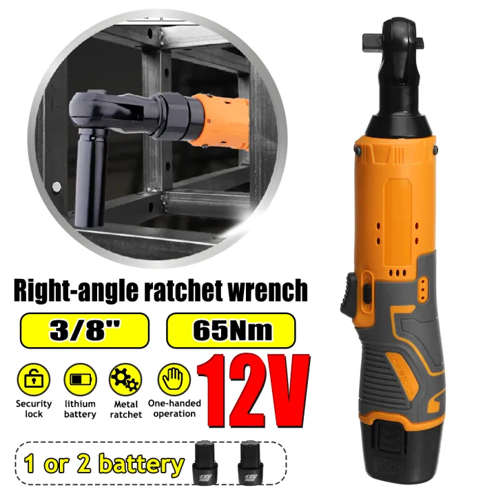 Battery Ratchet Wrench 1/4 Bosch 12V Cordless Electric Ratchet