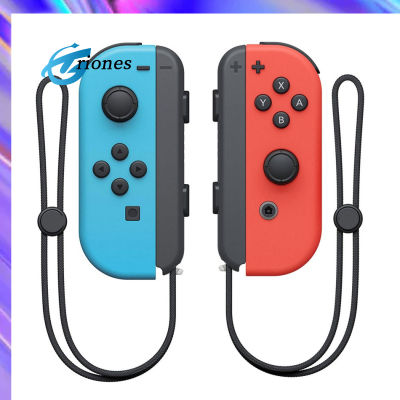 ตัวควบคุมบลูทูธที่เข้ากันได้กับ Nintendo Switch คอนโซลควบคุมควบคุมด้านซ้ายขวาเกมแพดไร้สาย