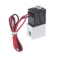 2023ใหม่ Miniature Solenoid 2 Way 2ตำแหน่งปกติปิด DC12V Air Pneumatic Water Air Control Solenoid