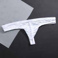 【YF】❧  Men Sheer Mesh See Through Breathable Briefs Thong T-Back Panties