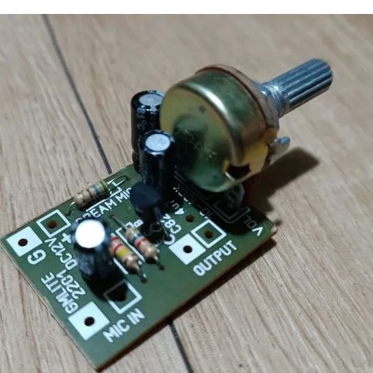 Kit PreAmp Mic 1 Transistor PLUS POTENSIO Lazada Indonesia