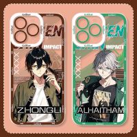 【อิเล็กทรอนิคส์ส่องแสง】เคสซิลิโคนกระแทก Genshin สำหรับ Samsung Galaxy S23 S22 S21พิเศษ S20 S10 FE บวก Note 20 10 9 A32 A52S A52 A72ฝาครอบใสนุ่ม