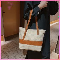 【Ready Stock】 ✱❀ C23 Beach Bags Fashion Las Woven Bag Handmade Simple Casual Shopping Handbag Tote [BeautYou.my]