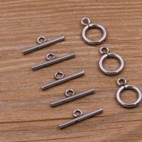 【CW】 5 Sets Color Toggle Clasp Buckle Fastener Jewelry Making Accessories