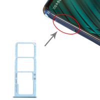 FixGadget For Samsung Galaxy A51 / A515 SIM Card Tray + SIM Card Tray + Micro SD Card Tray (Blue)