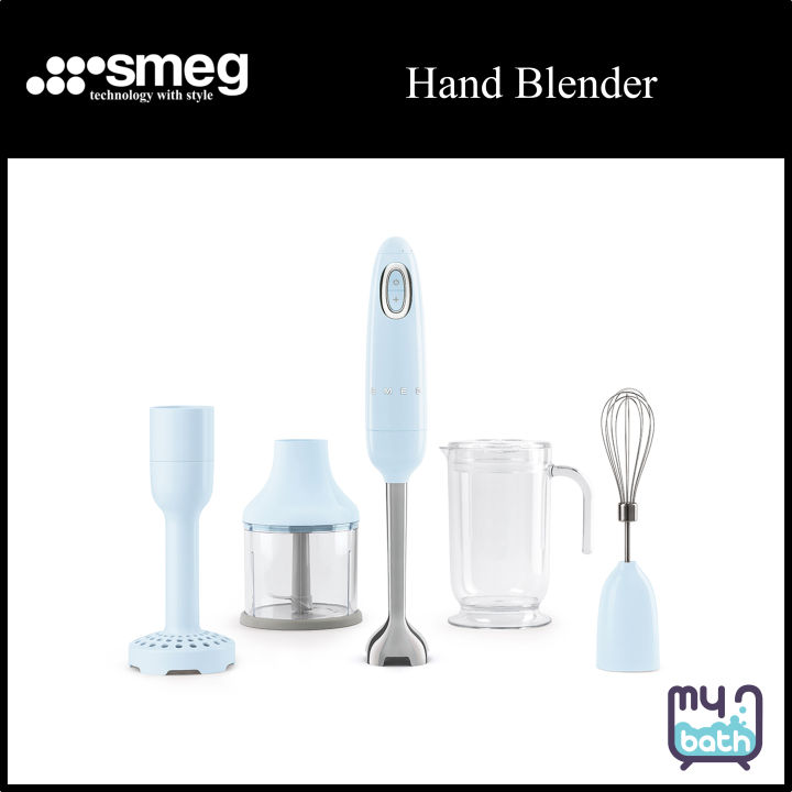 Hand Blender Accessory Pack (Pastel Blue), Smeg