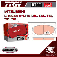 ผ้าเบรคหน้า TRW สำหรับ MITSUBISHI LANCER E-CAR 1.3L, 1.5L, 1.6L 92-96 (GDB3046)