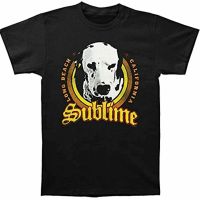 Sublime Lou Dog วันเกิดตลกผ้าฝ้าย Tee Vintage Cool Cotton T เสื้อผู้ชาย Casual Tees Tops Dropshipping คุณภาพสูง