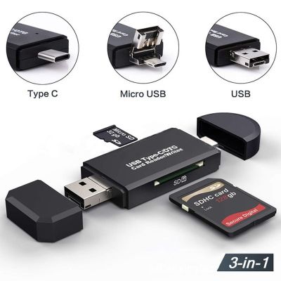 【CW】 Computer Use Typec Multifunctional All InOne Card Reader