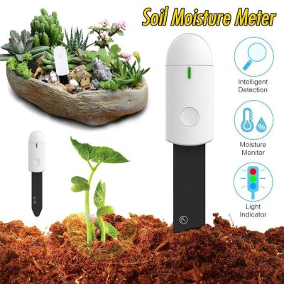 Intelligent Soil Moisture Tester Humidity Meter Farm Lawn Plants Flower Soil Monitor Hygrometer Convenient Gardening Tool Power Points  Switches Saver