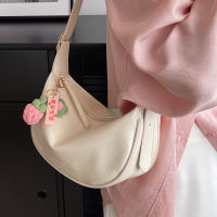 High-Grade Small Bag For Women 2023 New Summer Versatile Shoulder Bag Casual Shoulder Bag Niche Online Red Dumpling Bag