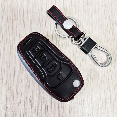 ❁✷ Praise For Ford Focus Mustang Explorer Eske Mercury Mountaineer Escape for Lincoln Navigator 100 Leather Car Key Cover Case