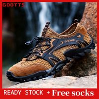 Mountain Shoes Mens Hiking Shoes Outdoor Shoes Breathable Hiking Shoes Non-slip Waterproof Shoes Large Size 37-50