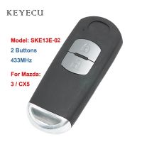 Keyecu SKE13E-02 Smart Car Remote Key 433MHz PCF7953P ID49 Chip for Mazda 3 BM CX-5 KE 2012 2013 2014 2015 2016 2017