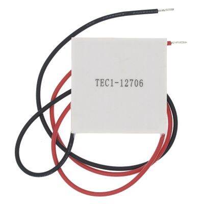 1-10ชิ้น TEC1-12706 12โวลต์6A TEC เทอร์โมคูลเลอร์ Peltier 40*40มิลลิเมตรใหม่ของเซมิคอนดักเตอร์เครื่องทำความเย็น