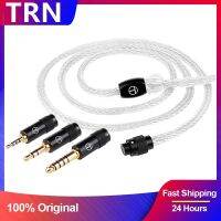 TRN T6 PRO 16 Core ชุบเงิน OCC ทองแดง Litz พร้อมขั้วต่อ2PIN หูฟังอัพเกรด Headphone Original หูฟังแบบมีสาย