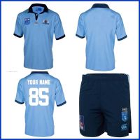 1985 NSW BLUES RETRO JERSEY 2021 NSW BLUES STATE OF ORIGIN JERSEY NSW BLUES บ้านรักบี้ JERSEY ขนาด S--5XL