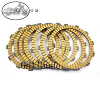 Motorcycle Carbon Fibre Clutch Friction Disc Plate Kit For Kawasaki ZR750 Zephyr 750 750RS ZR-7 ZR-7S