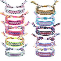 12pcs/Set Multi Color Bracelet For Women Bohemian National Style Braided Bracelet Rainbow Nepal Handmade Bangle Jewelry Gifts Picture Hangers Hooks