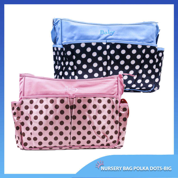 Royal Baby Nursery Bag Polka Dotsbig Lazada PH