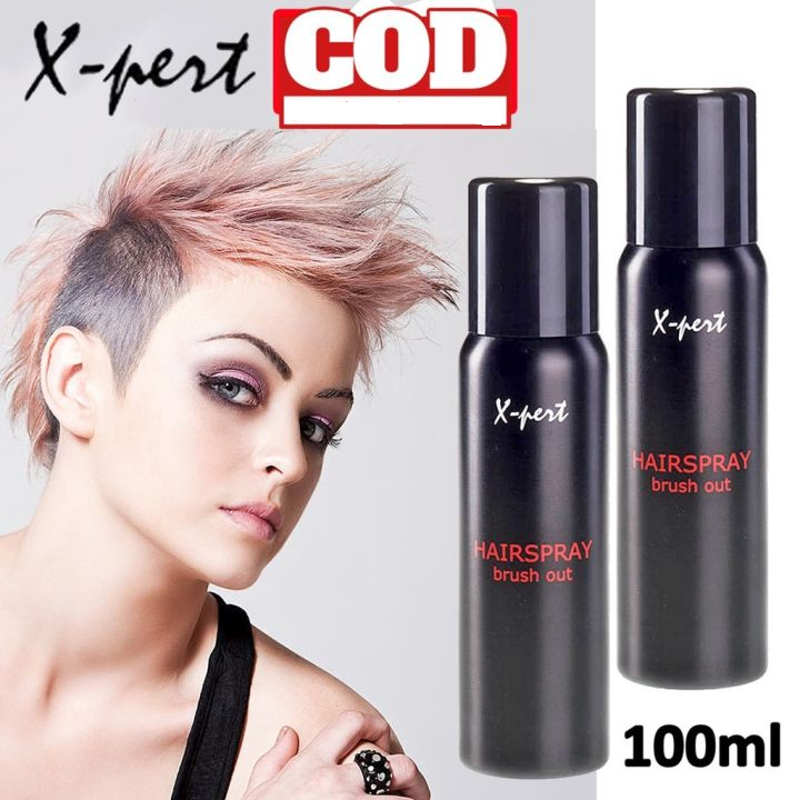 Xpert / Xpert Hair Spray Aerosol Brush Out / Styling rambut 100 420ml