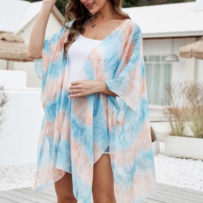 Hot sell for Suit Beach Chiffon Womens Cover Ups Bathing Swimwear Swimsuit Swimwears Tankinis Set Sunflower Bikini Top Underwire