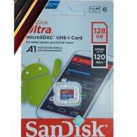 Sandisk Ultra 128gb A1 ไมโคร Sd 120mbps Class 10